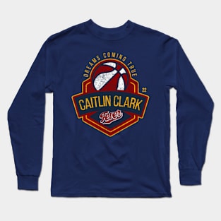 Caitlin Clark Basketball Long Sleeve T-Shirt